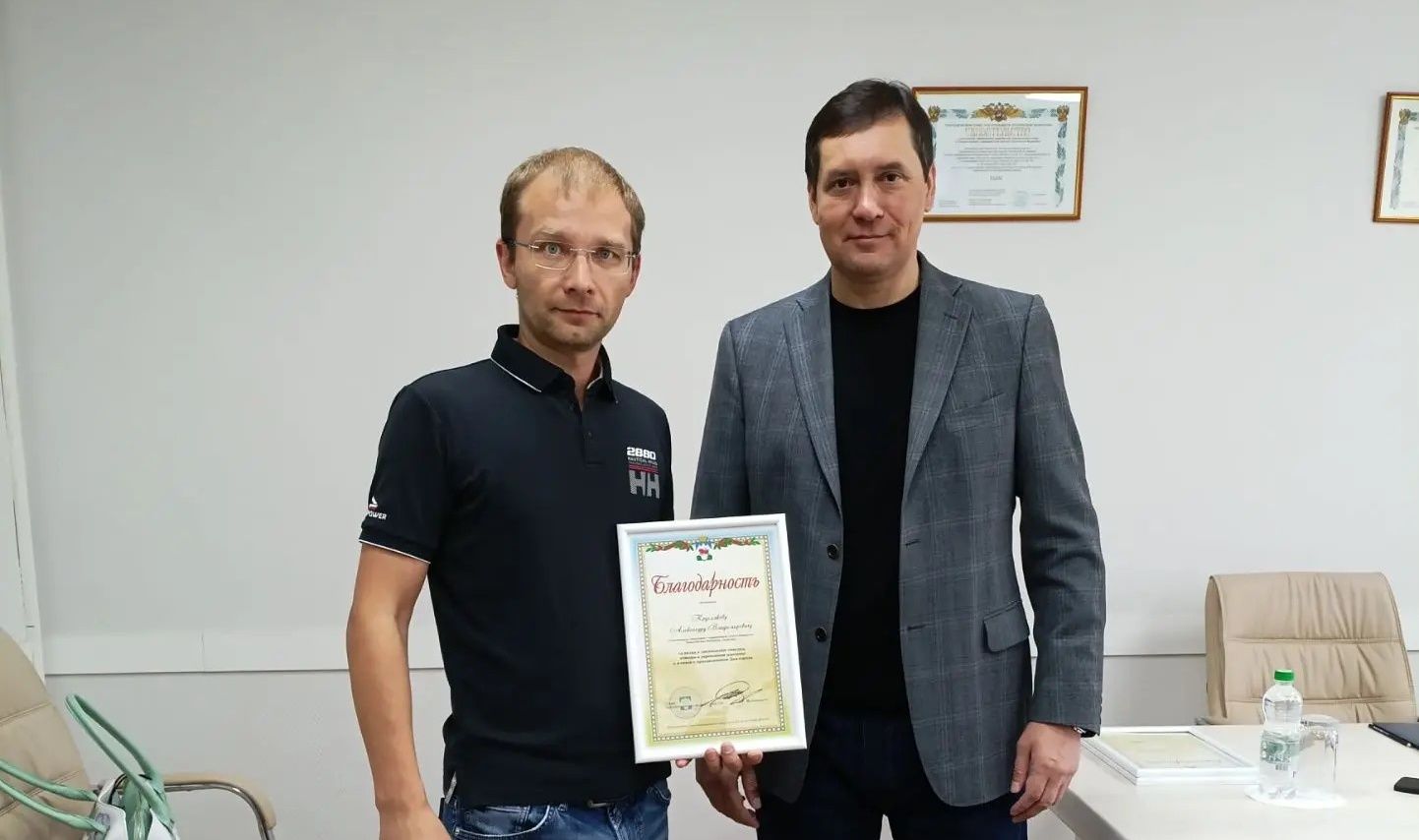 Благодарностью главы МО Сухой Лог Рафаила Мингалимова отмечен Александр Кругляков